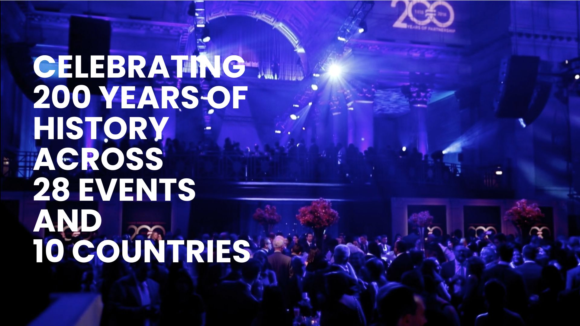 corporate anniversary event production